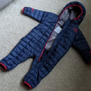 The North Face baby bunting jacket